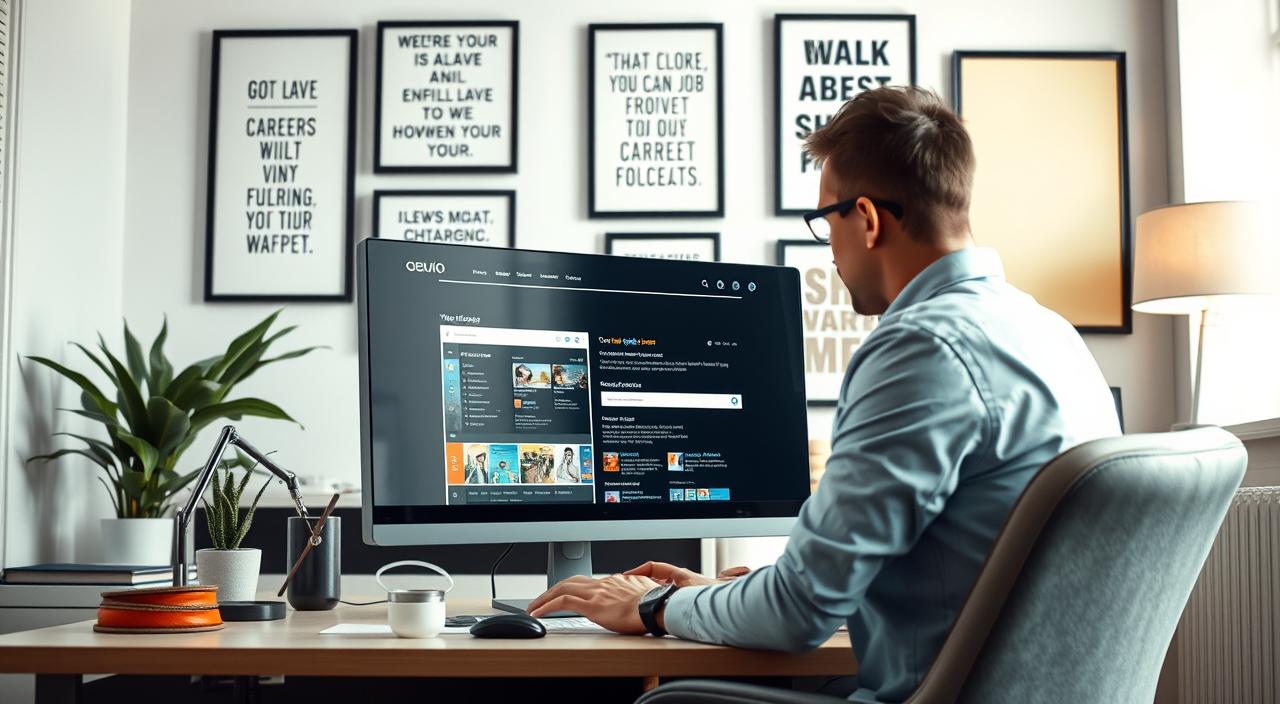 dicas para navegar em sites de emprego seguros