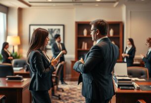 etiqueta no ambiente de trabalho